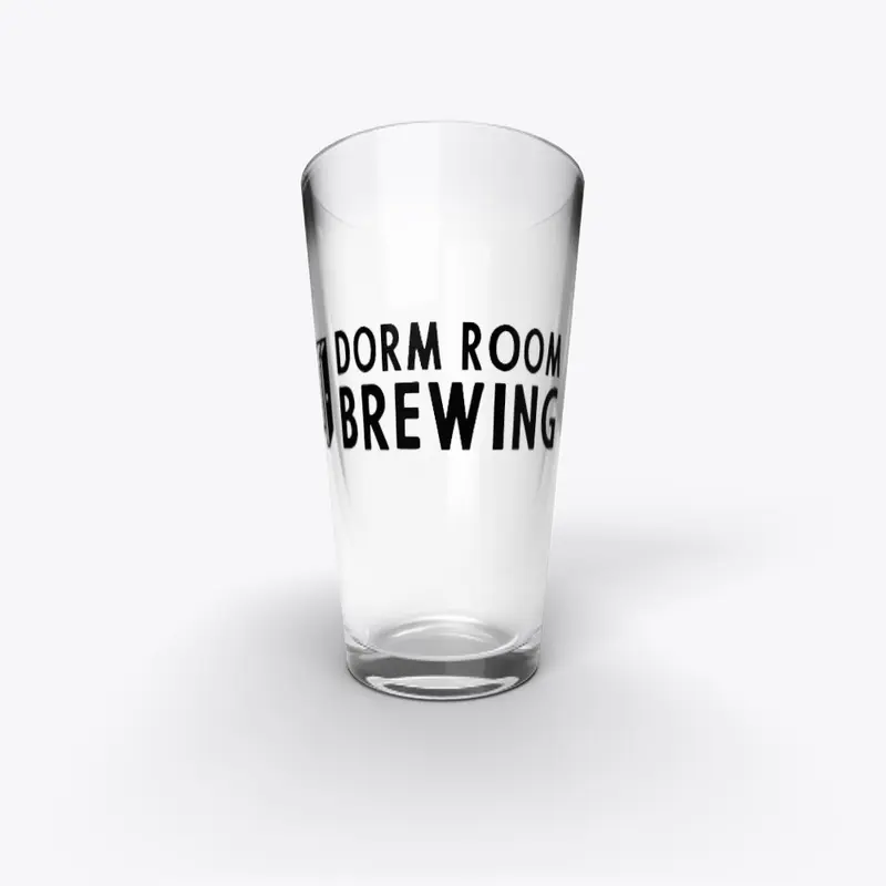 Dorm Room Pint Glass